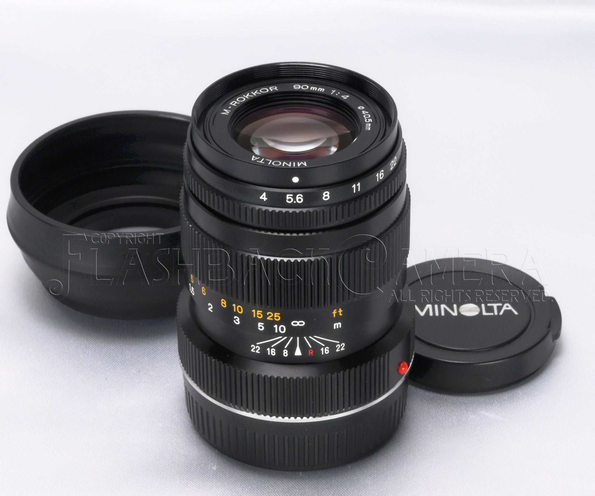 M-Rokkor 90mm f4 (M) – FLASHBACK CAMERA