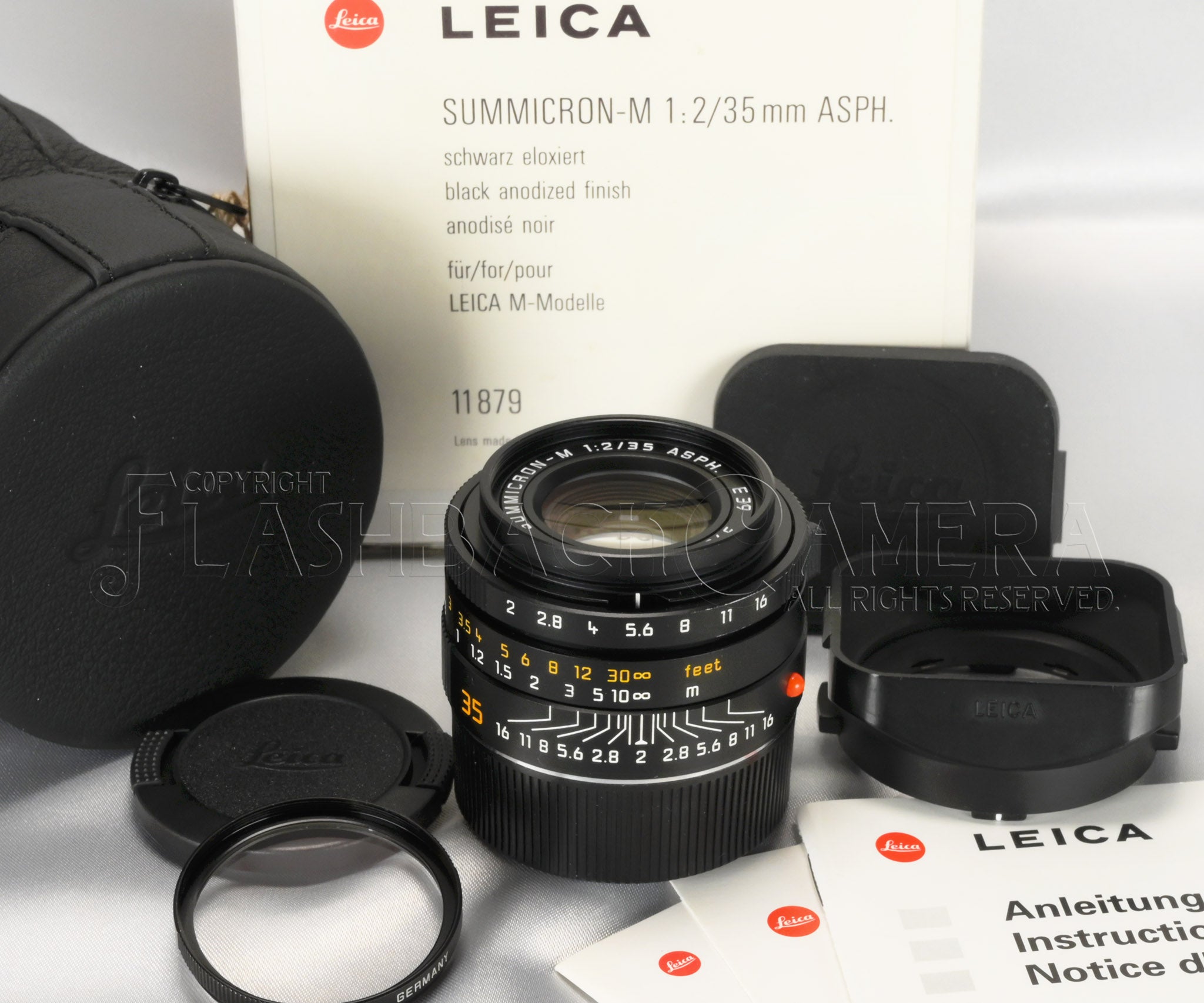 Summicron-M 35mm f2 ASPH (M) Black – FLASHBACK CAMERA