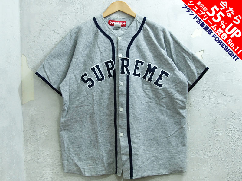 Supreme 'Baseball Shirt'ベースボールシャツ Arc Logo アーチロゴ