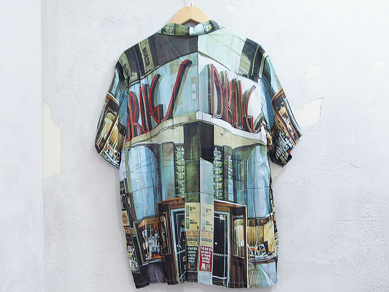 Supreme 'Drugs Rayon Shirt'半袖 レーヨンシャツ ドラッグス 総柄