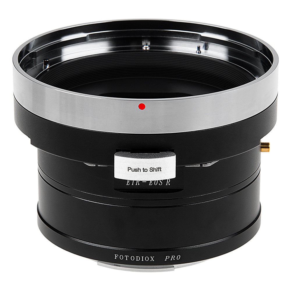 Shift Lens Adapter - Bronica ETR Mount Lens to Canon RF Mount