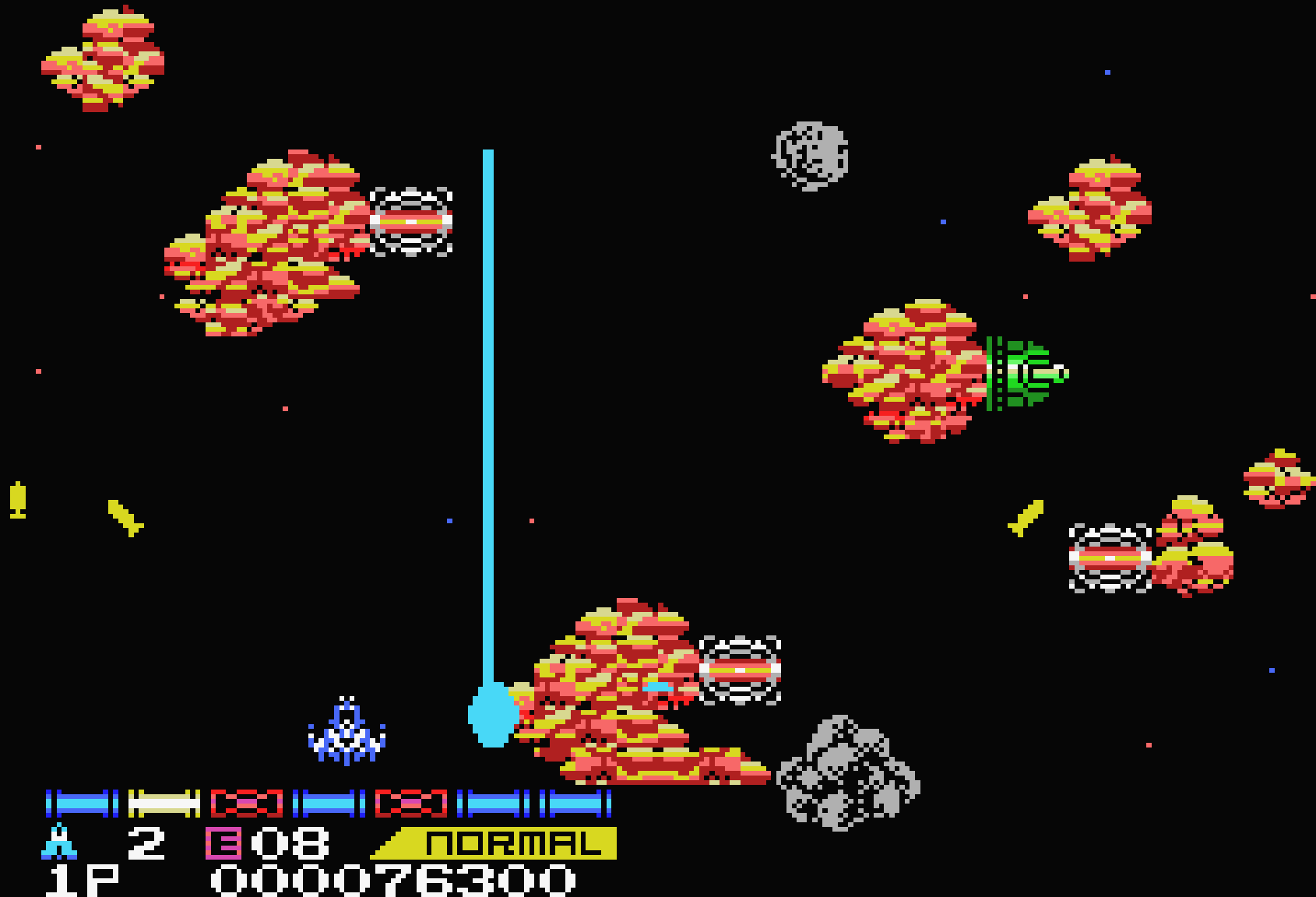 沙羅曼蛇 for MSX (C)1987 コナミ