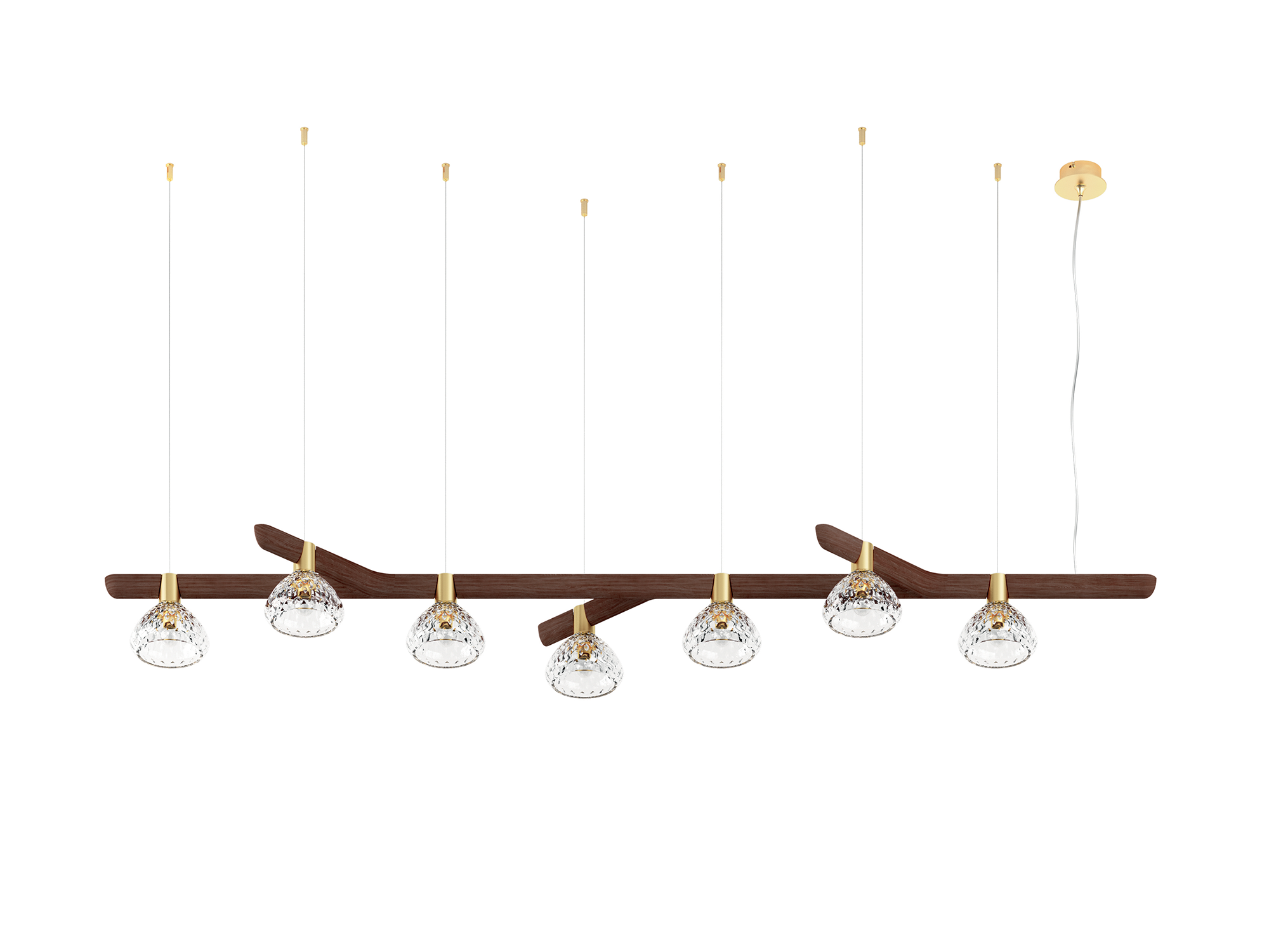 SAINT LOUIS NOÉ DUCHAUFOUR 7 LIGHT FOLIA PENDANT | GARDE – Garde