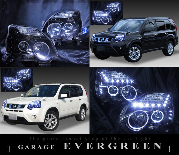 日産 T31系エクストレイル 後期 純正HID車用 純正ドレスアップヘッド