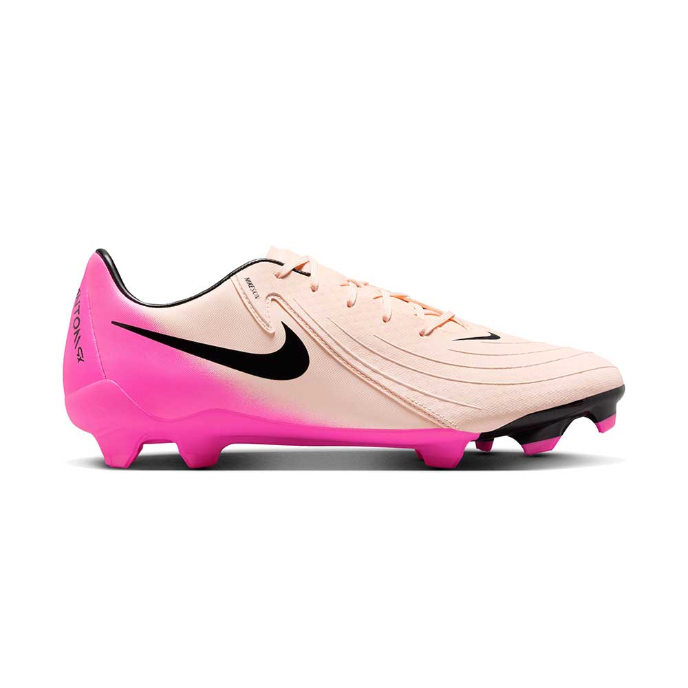 Phantom GX II Academy FG/MG Soccer Cleat - Crimson Tint/Black/Pink