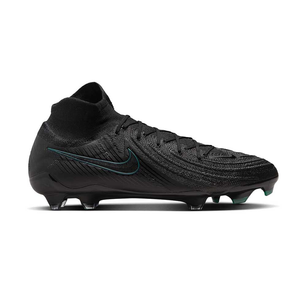 Nike Phantom Luna 2 Elite Soccer Cleat - Black/Black-Deep Jungle