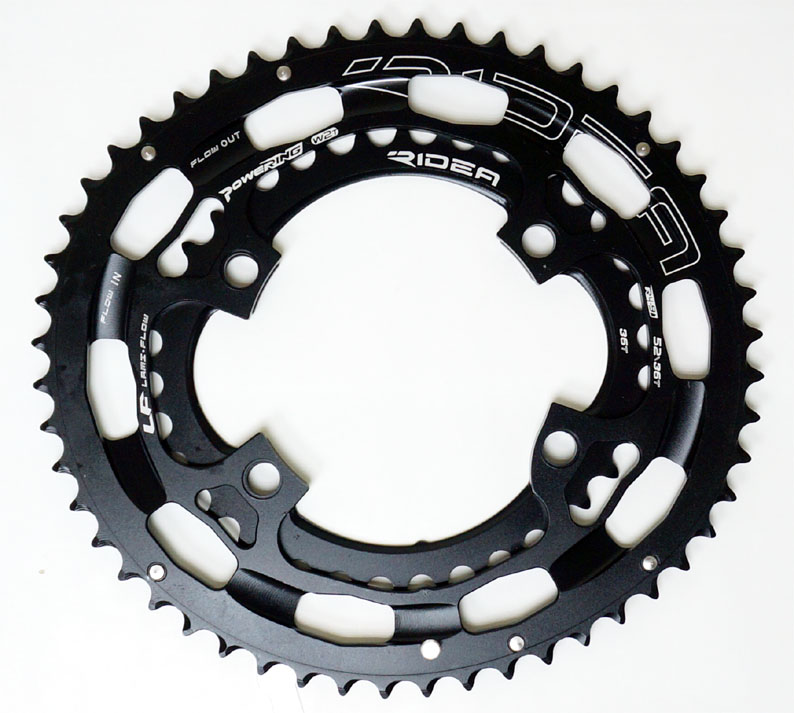 楕円、オーバル、非真円、ギア、クランク、チェーンリング、RIDEA