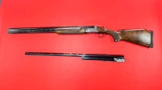 PERAZZI MX8 SC3 12 GAUGE LEFT-HANDED TRAP COMBO - PREOWNED