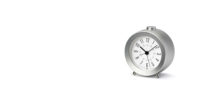 ｸｰﾎﾟﾝ対象外】 置き時計 アラームクロック アナログ / lemnos レムノス