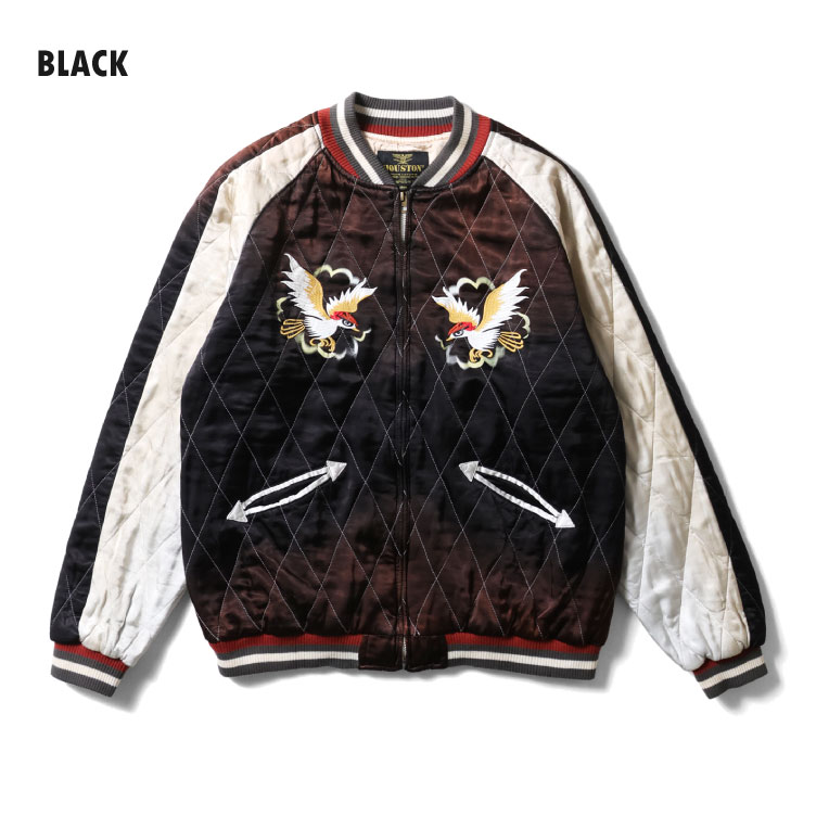 HOUSTON / ヒューストン 51527vw VINTAGE WASH RAYON SOUVENIR JACKET