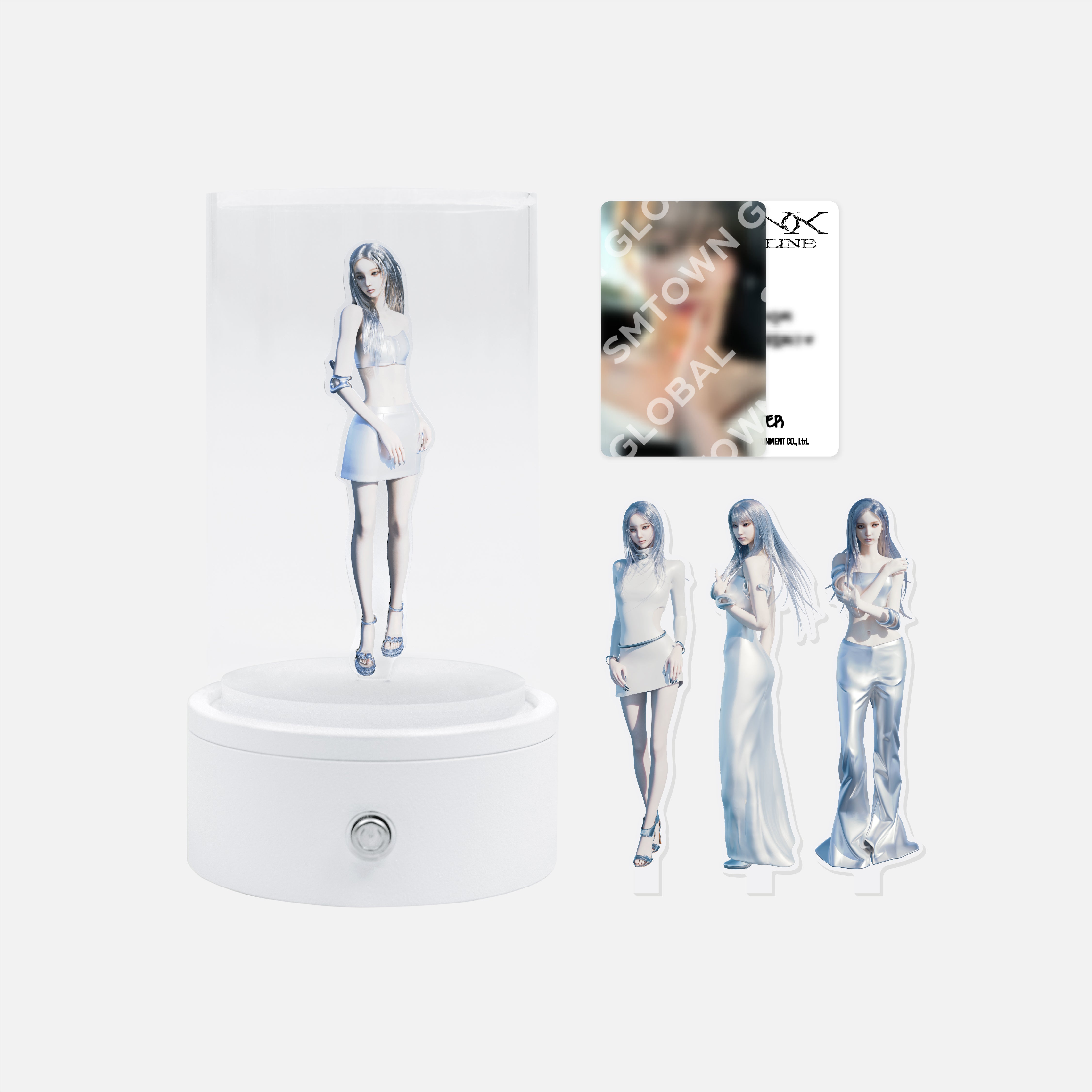 ACRYLIC MOOD LAMP SET - 2025 aespa LIVE TOUR - SYNK : aeXIS LINE
