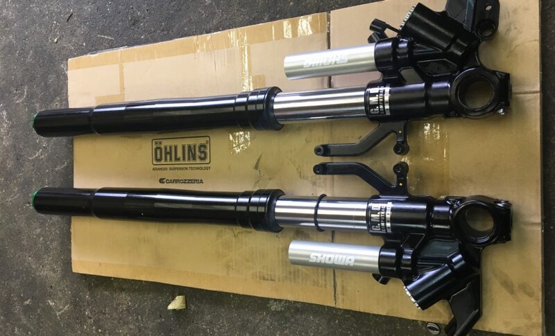 GMD神戸【作業事例】 カワサキ ZX-10R 2016- 純正 SHOWA BFF フロント