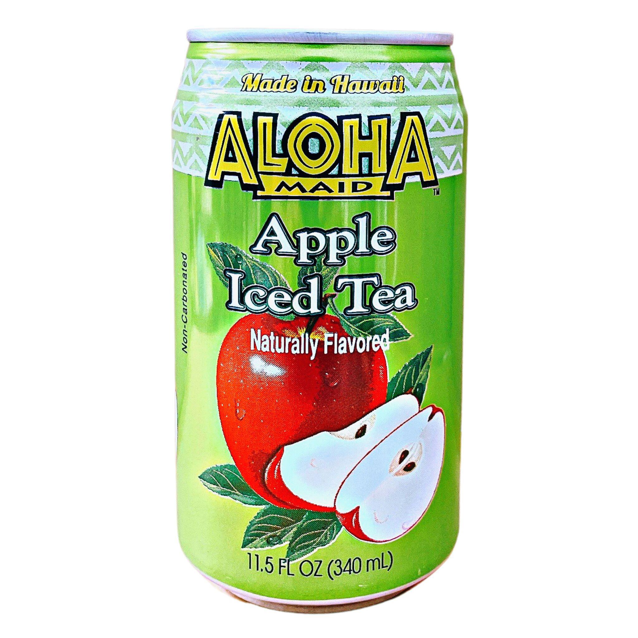 ALOHA MAID APPLE ICED TEA 11.50 FZ – GOHAN Market