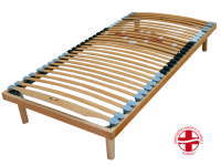 フラットタイプのウッドスプリングベッド
