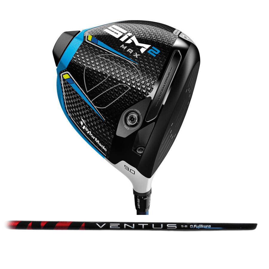 TaylorMade Sim 2 Max 9* Driver, Fujikura Ventus 5S Stiff Flex