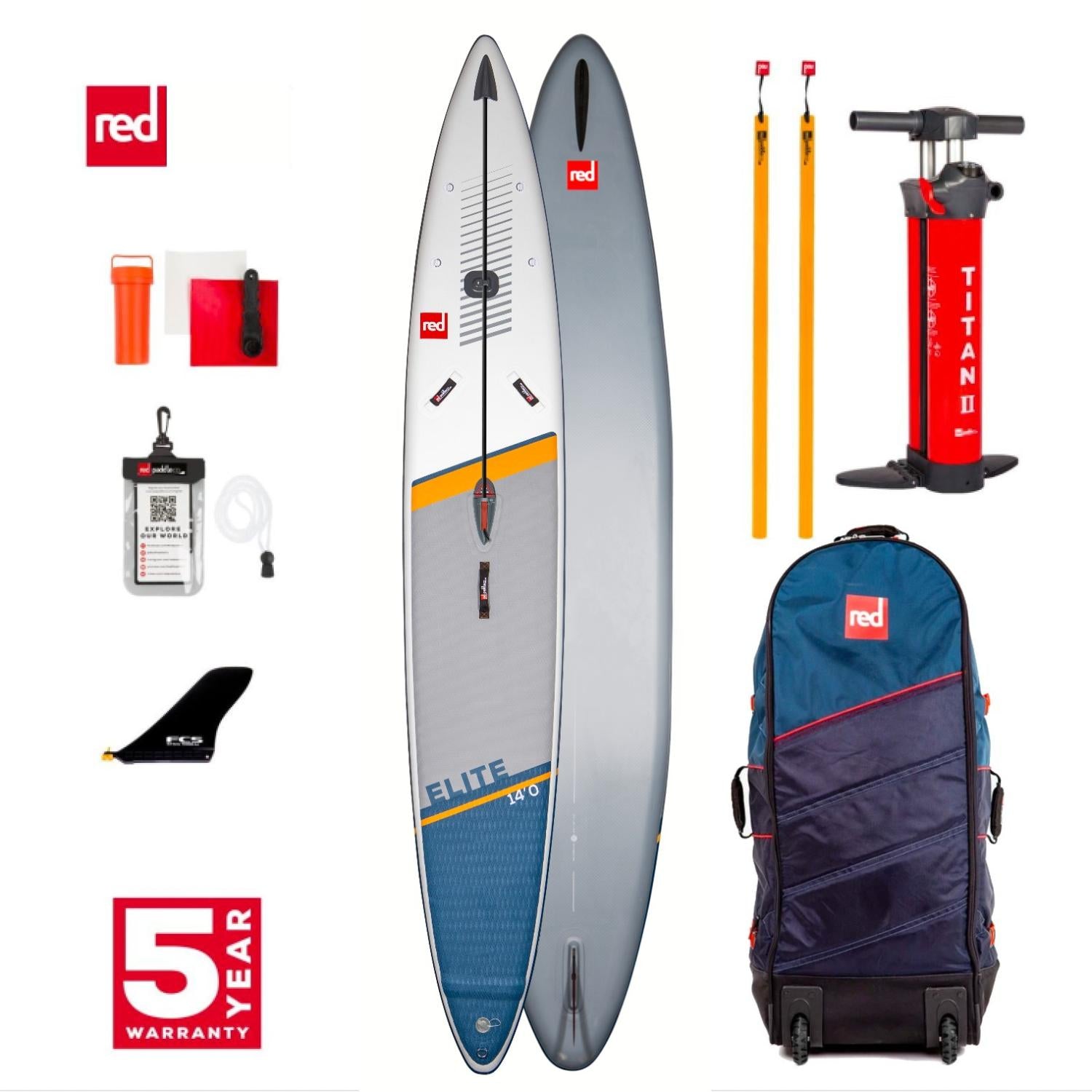 Red Paddle Co. Elite 14'0 x 27 Inflatable SUP – Gorge Performance