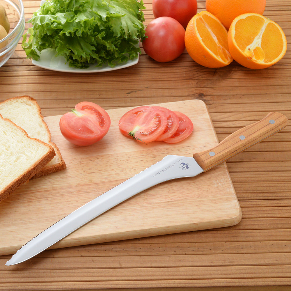 つばめのパンナイフ 日本製 燕三条 パン切り包丁 パン切包丁 ブレッド