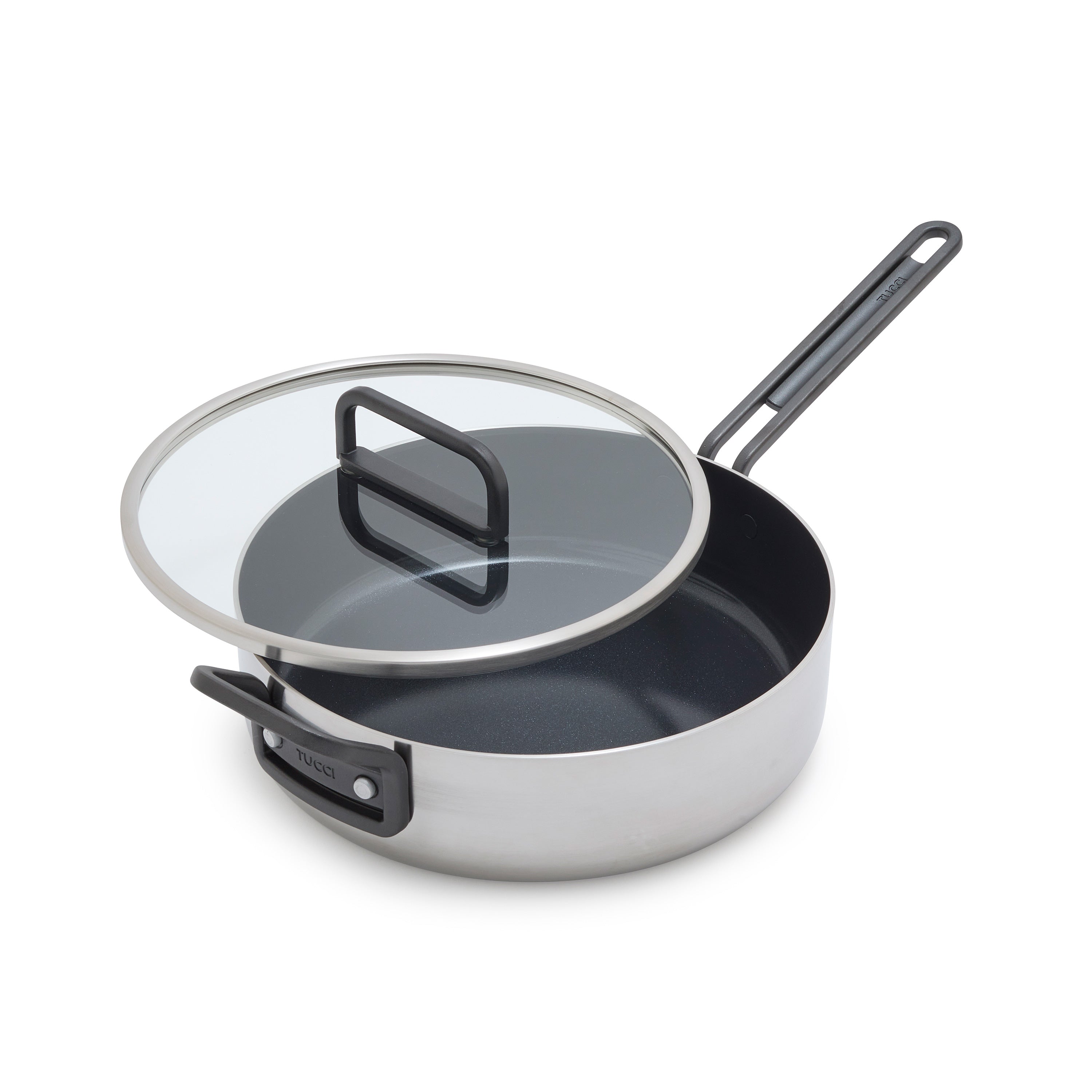 グリーンパン公式ショップ】 TUCCIコレクション 深型フライパン ガラス