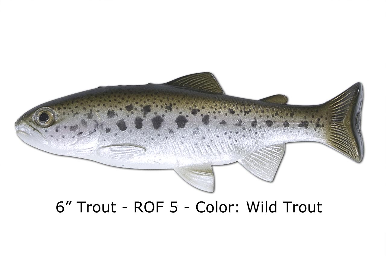 6 Trout Baby Bass 6inch Baby Bass ROF 12