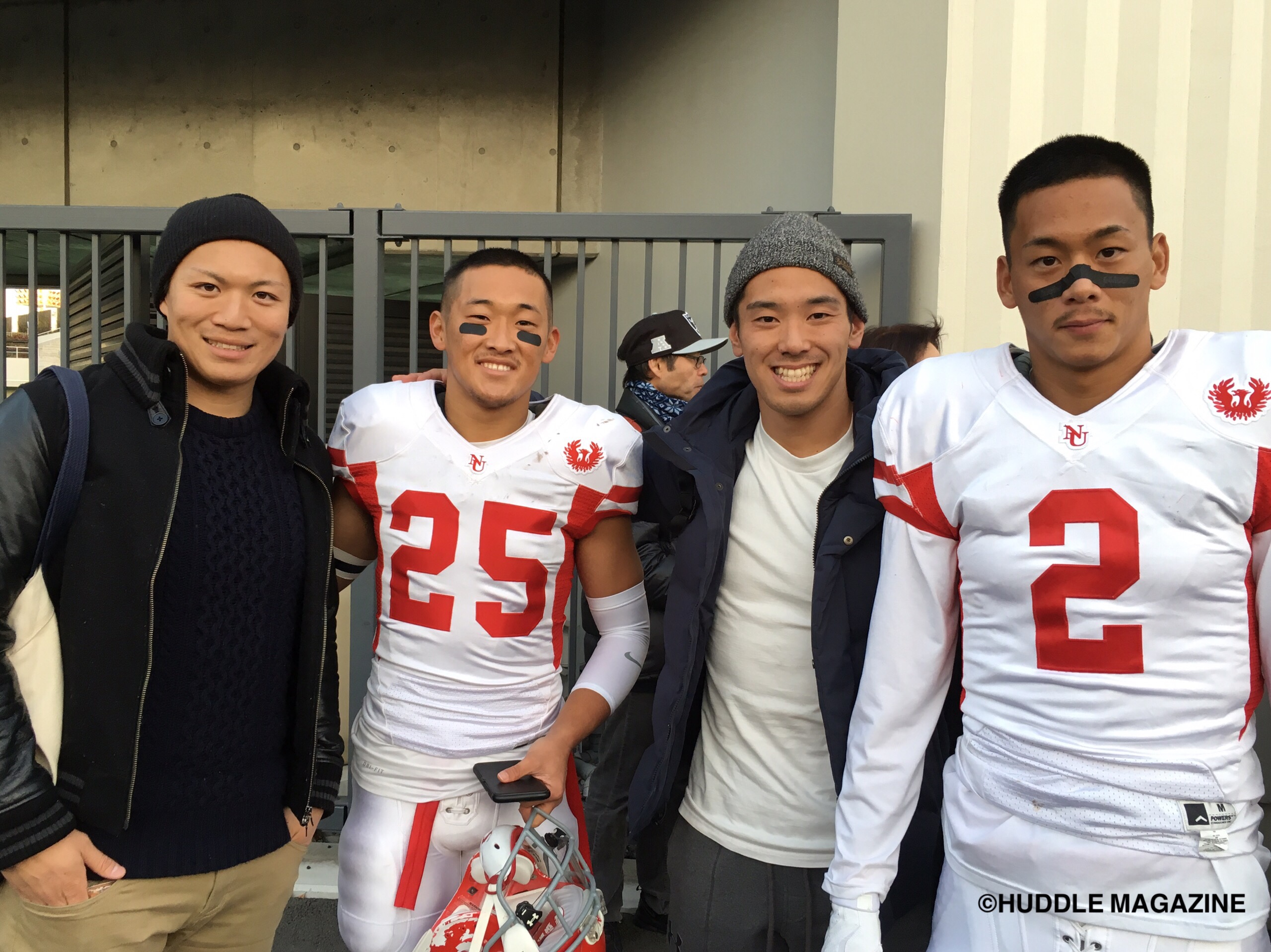 日大フェニックスレシーバーたち！！ | 小西綾子のハドルブレイク