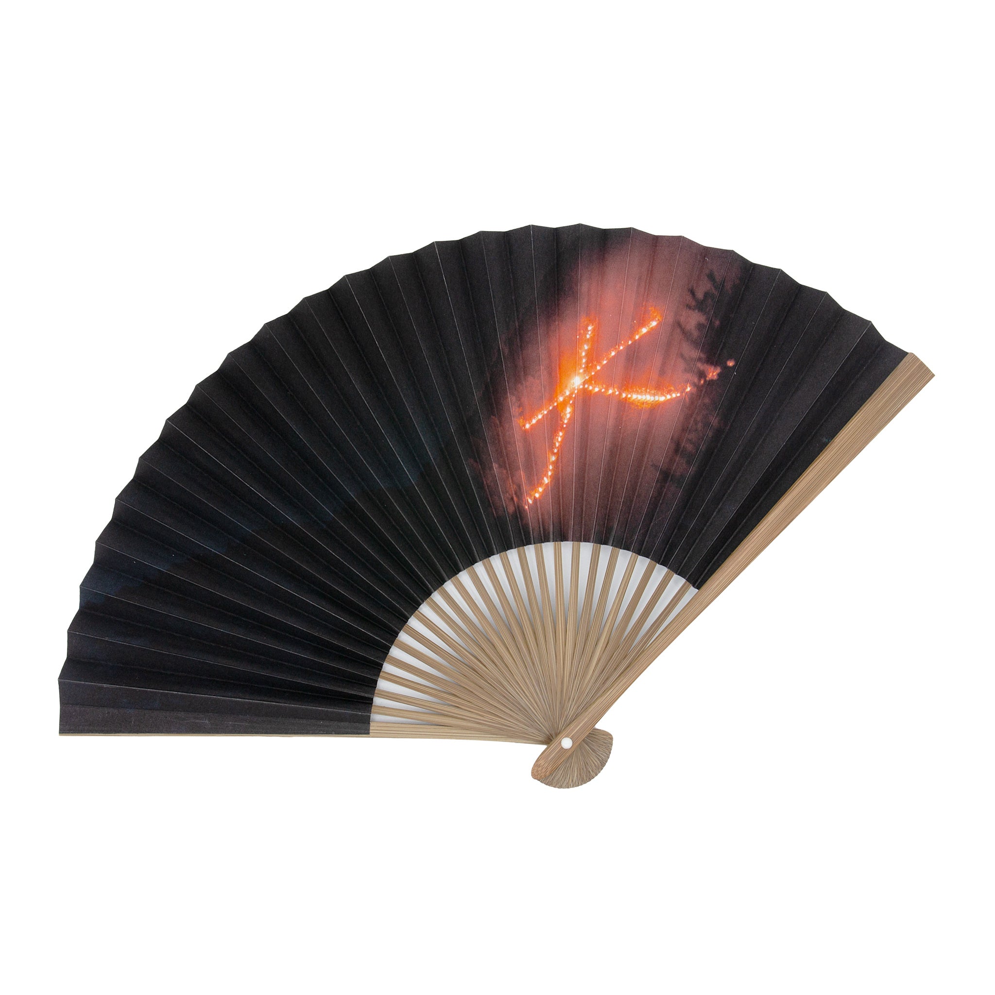 五山の送り火「大文字」 七寸五分 扇子 – 白竹堂オンラインショップ
