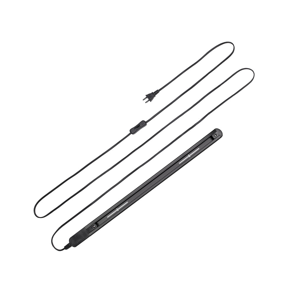 HaruDesign コンセント式ライティングレールCL600B レール長500mm