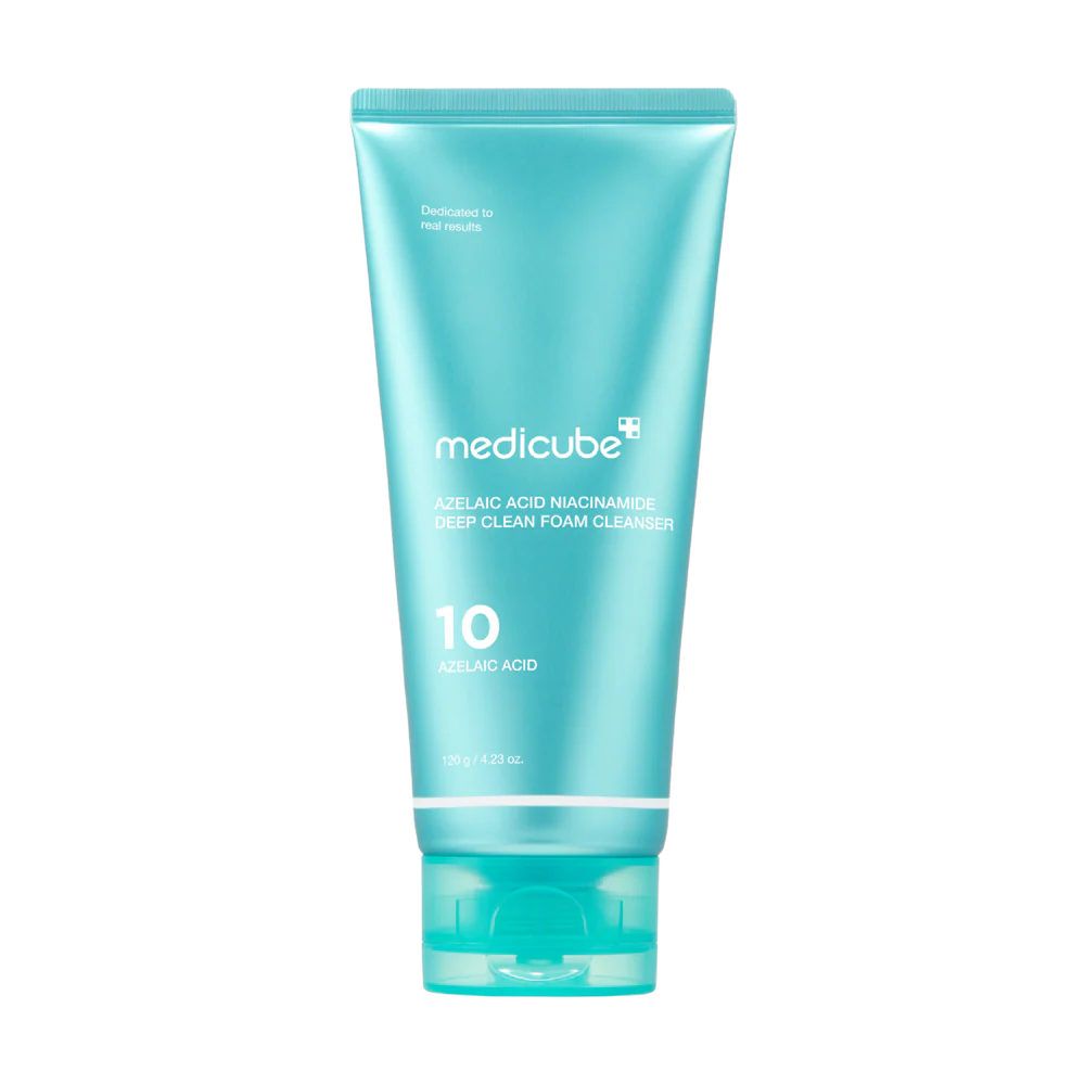 MEDICUBE AZELAIC ACID NIACINAMIDE DEEP CLEAN FOAM CLEANSER