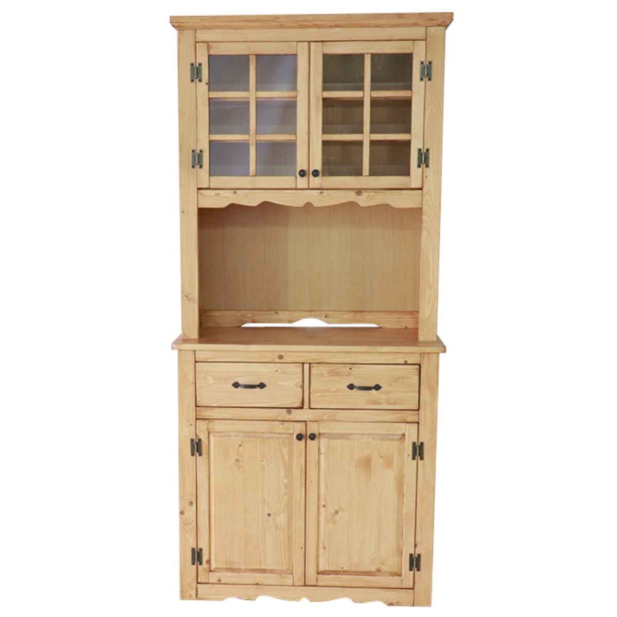 カップボード 食器棚 カントリー調 パイン材 幅90cm – ハウジー