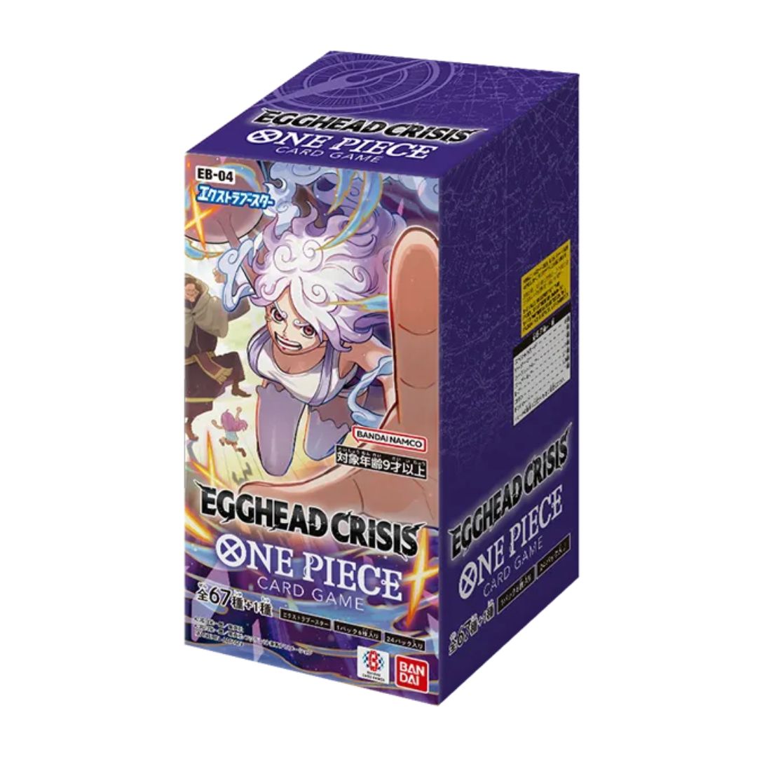 ONE PIECE Card Game Extra Booster EGGHEAD CRISIS EB-04 Bandai TCG Japa