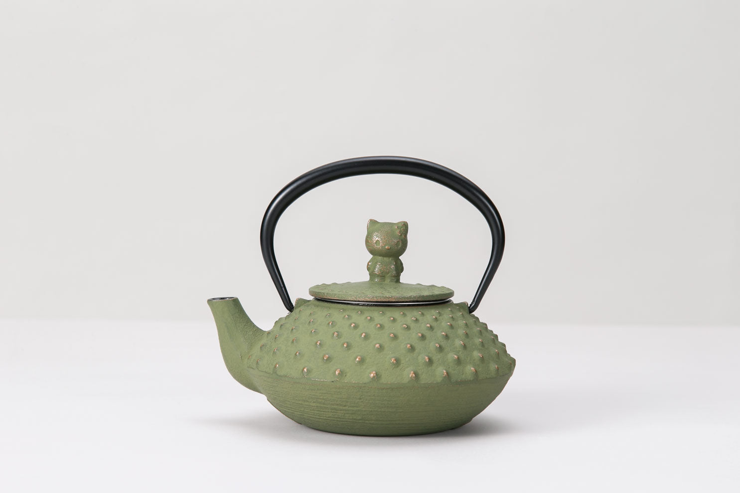 急須 ハローキティ 3型平アラレ（金/若草）