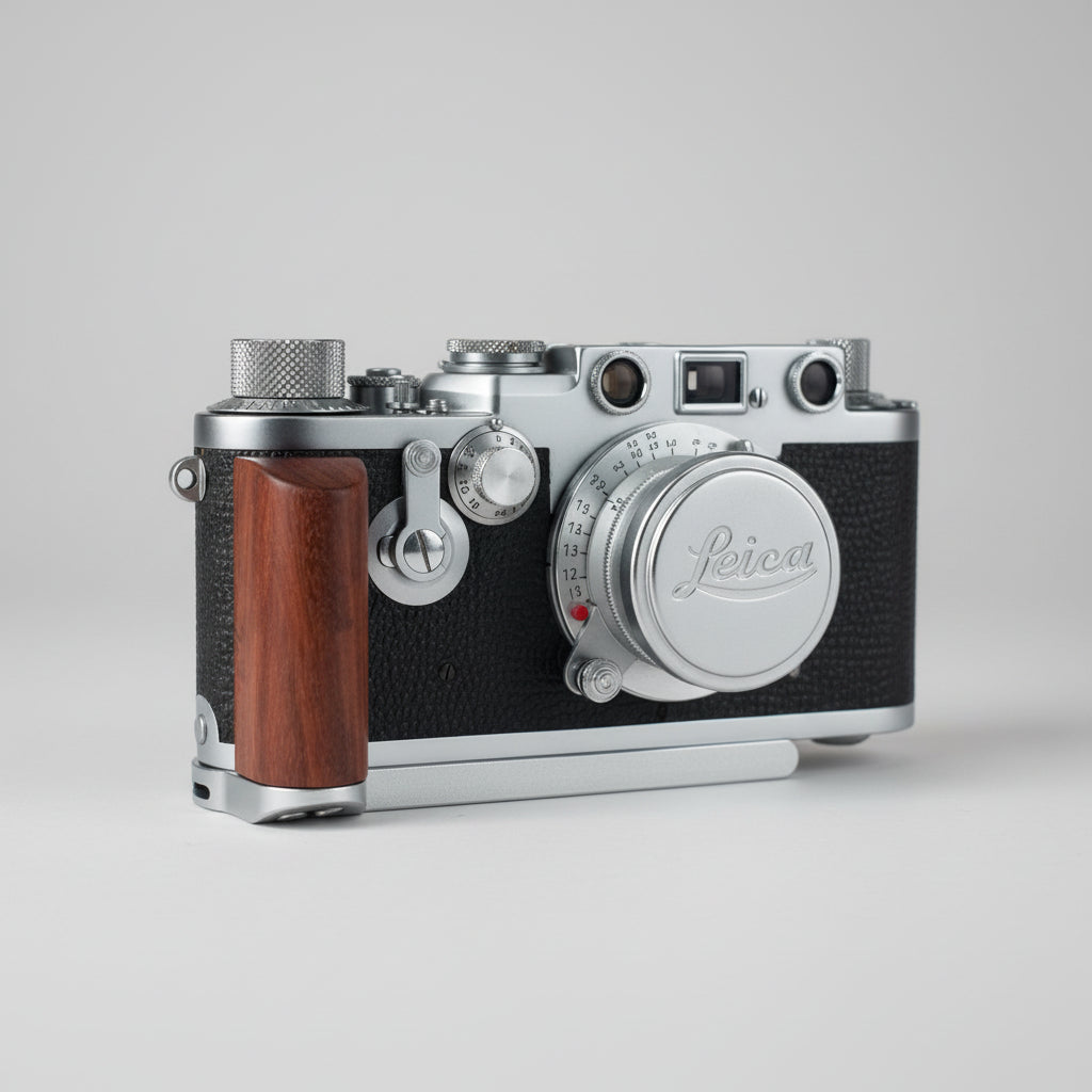 ライカ バルナック 3f/3g用ウッドグリップ📷 撮影体験を向上