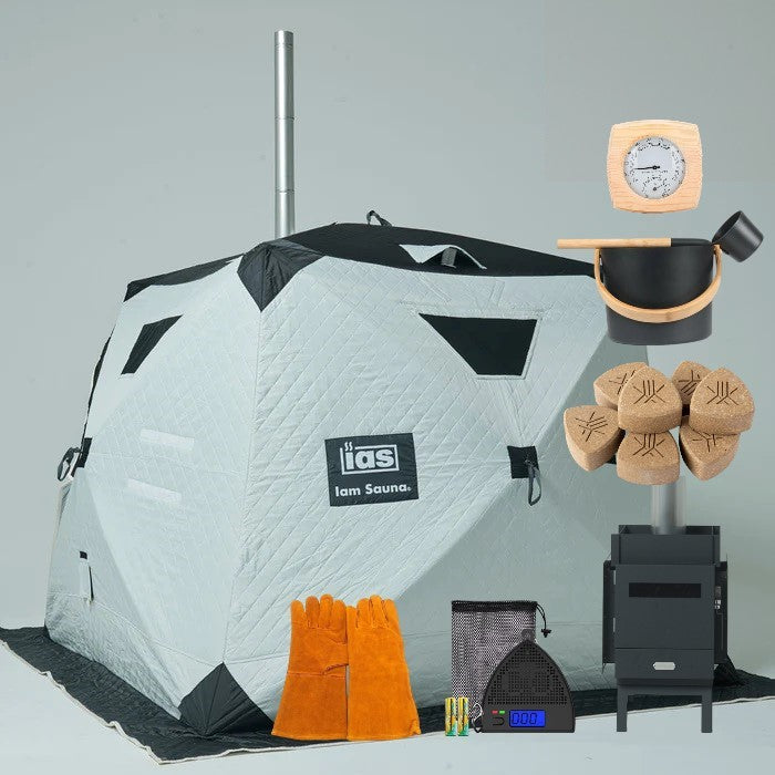 Iam Sauna テントサウナ スターターセット 【テント + ストーブ +ギア