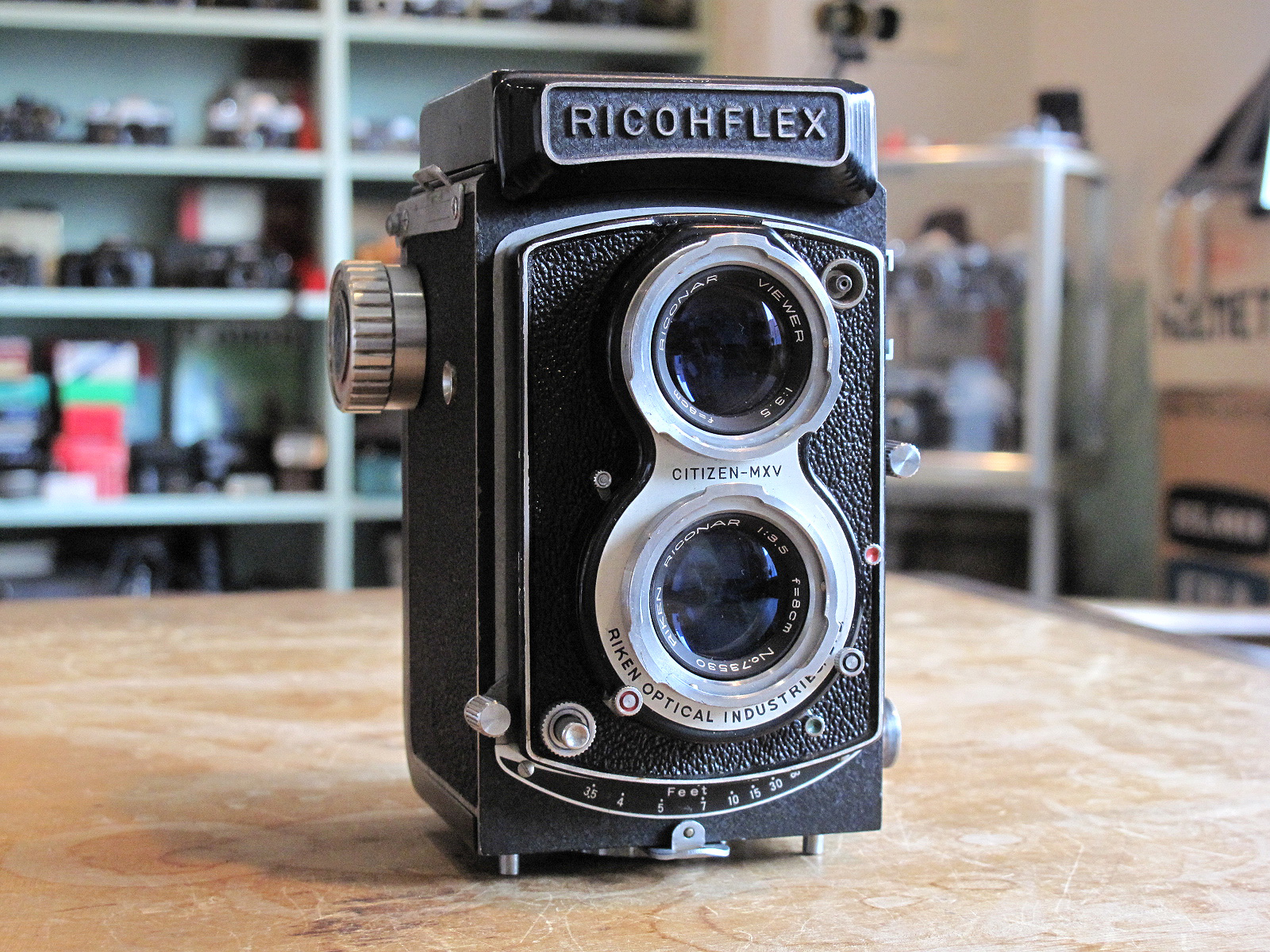 RICOHFLEX New Dia | イエネコカメラ 名古屋市 中古フィルムカメラを