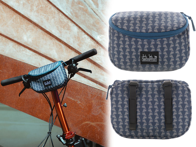 CYCLETECH-IKD : BROMPTON Zip Pouch 1L Liberty - Navy