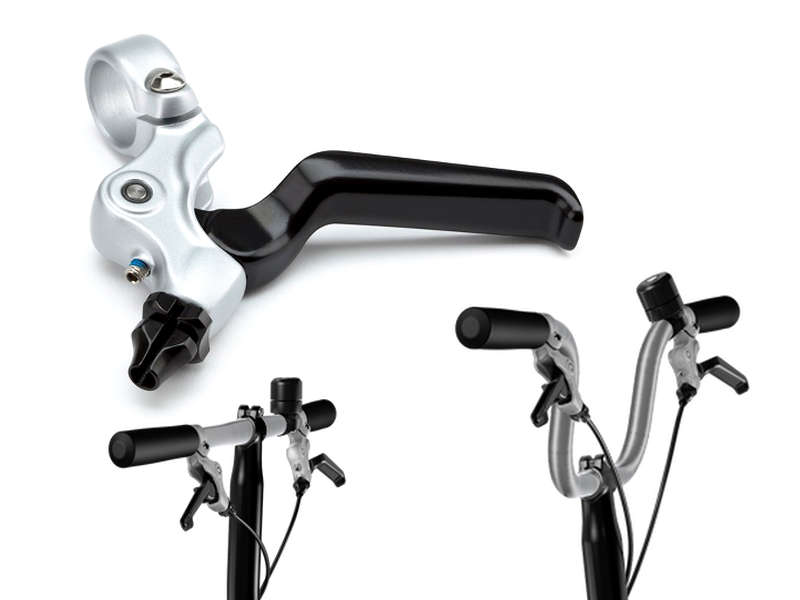 CYCLETECH-IKD : BROMPTON Brake Lever Aluminium Left Hand
