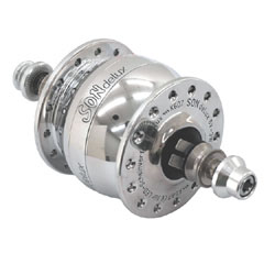 CYCLETECH-IKD : Schmidts Hub Dynamo SON deluxe Silver