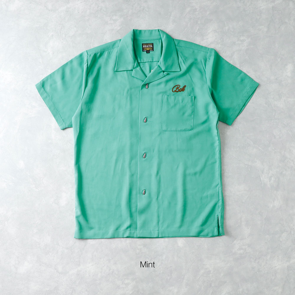 半額！ファミリーセール！】【HEATH】BOWLING SHIRT ボーリングシャツ