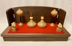 三浦忠司 ひな一段セット new 2024【10％OFF】【送料当店負担】【在庫