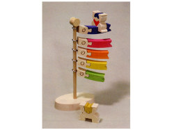 小黒三郎 組み木 五月人形 鯉のぼり（小） 木のおもちゃ専門店 こどもの木