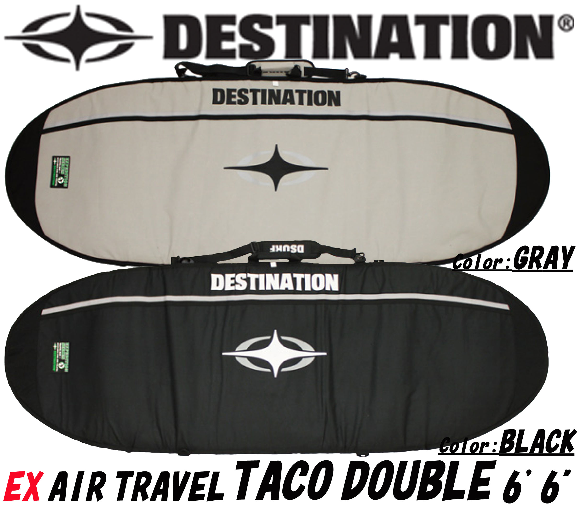 波横特別価格20％OFF・送料無料】DESTINATION EX AIR TRAVEL TACO