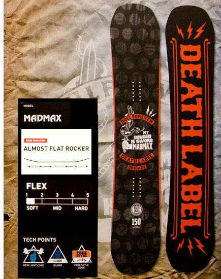 デスレーベル（DEATH LABEL）【MAD MAX 150cm】マッドマックス 12-13