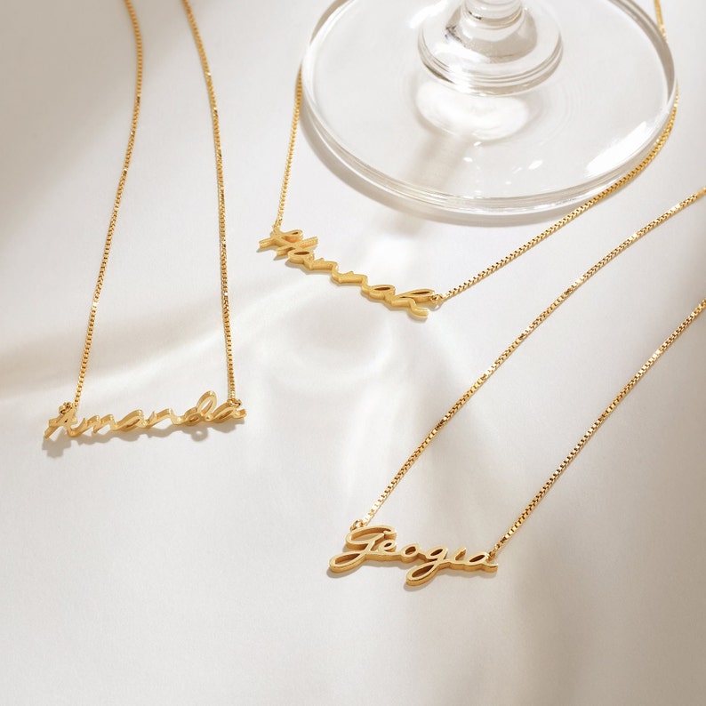 ミニマリスト名入れネックレス – imeeet