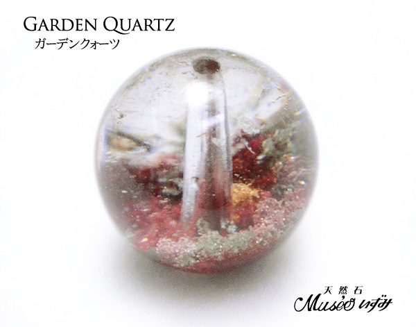 赤い大地が入った水晶☆【レッドガーデンクォーツ】New！！ | 天然石