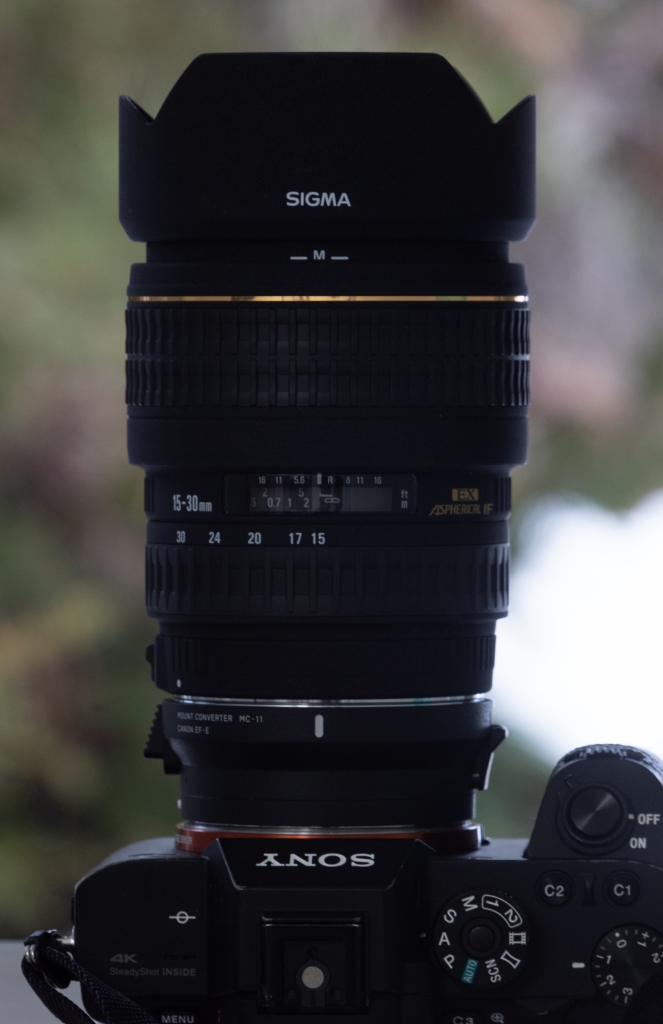 16000のﾌﾙｻｲｽﾞ対応超広角ﾚﾝｽﾞSIGMA 15-30mm F3.5-4.5 EX DG | 僕の