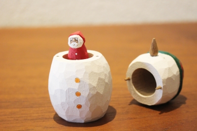 江籠正樹さんのクリスマスオブジェ | うつわ暮らしの道具 テクラ 日々