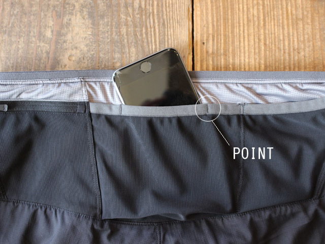 アークテリクスのランパン Soleus Short（ソリアス ショーツ） 一部再