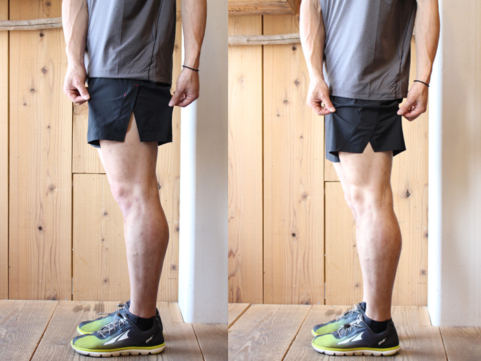 アークテリクスのランパン Soleus Short（ソリアス ショーツ） 一部再