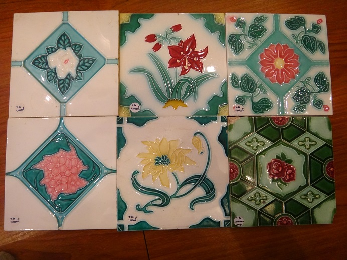 アンティーク和製マジョリカタイル・新柄入荷 | So Co Laのブログ