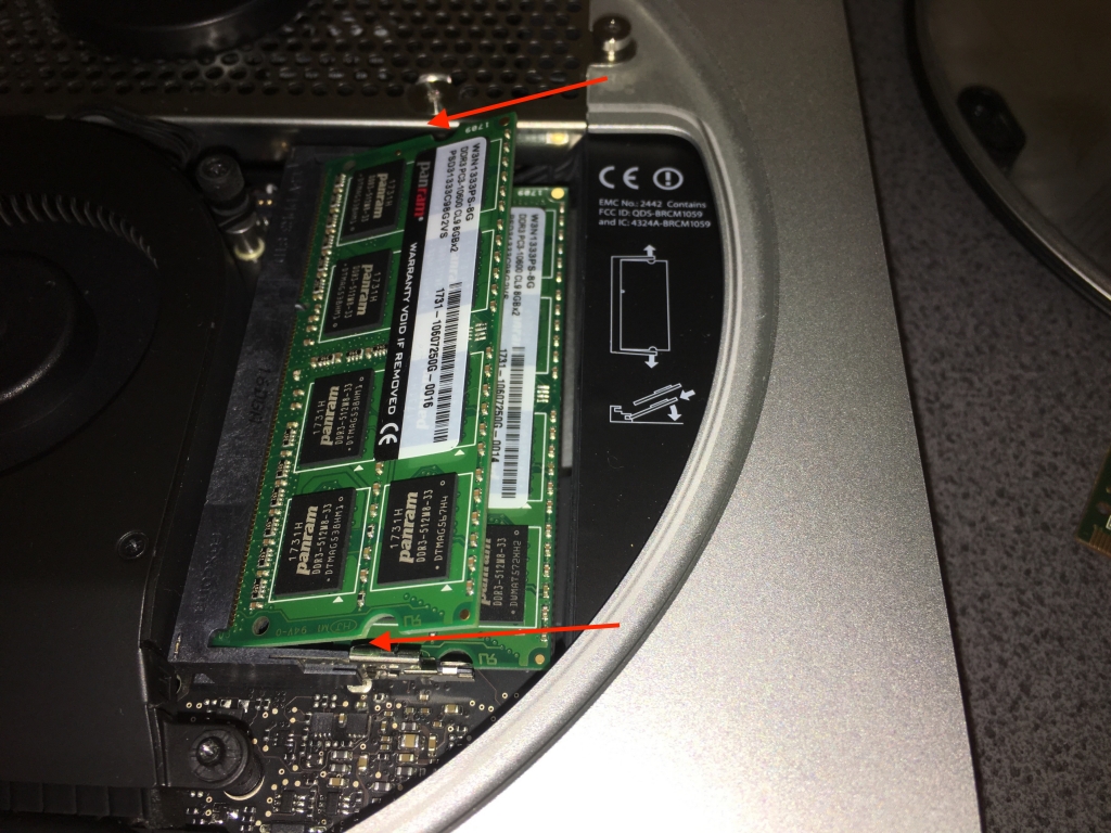 Mac mini (Mid 2011)のメモリを16GBに増設 | アトリエ・トリガ (旧館)