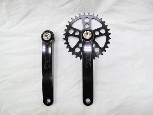 White Industries * ENO SINGLE SPEED CRANKSET * BLACK入荷